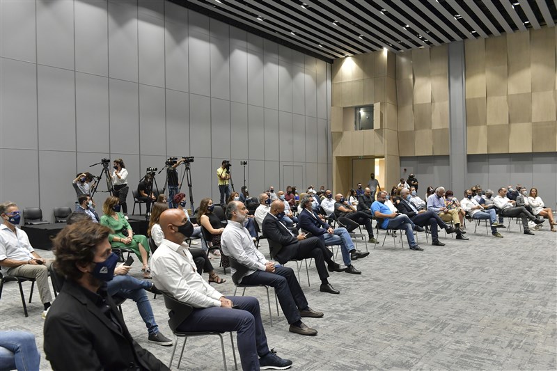 بدعوة من نقابة وكالات الأعلان في لبنان جرى ظهر اليوم الأثنين مؤتمر في مجمع  في منطقة الأشرفية تحت شعار  أنا أعلن